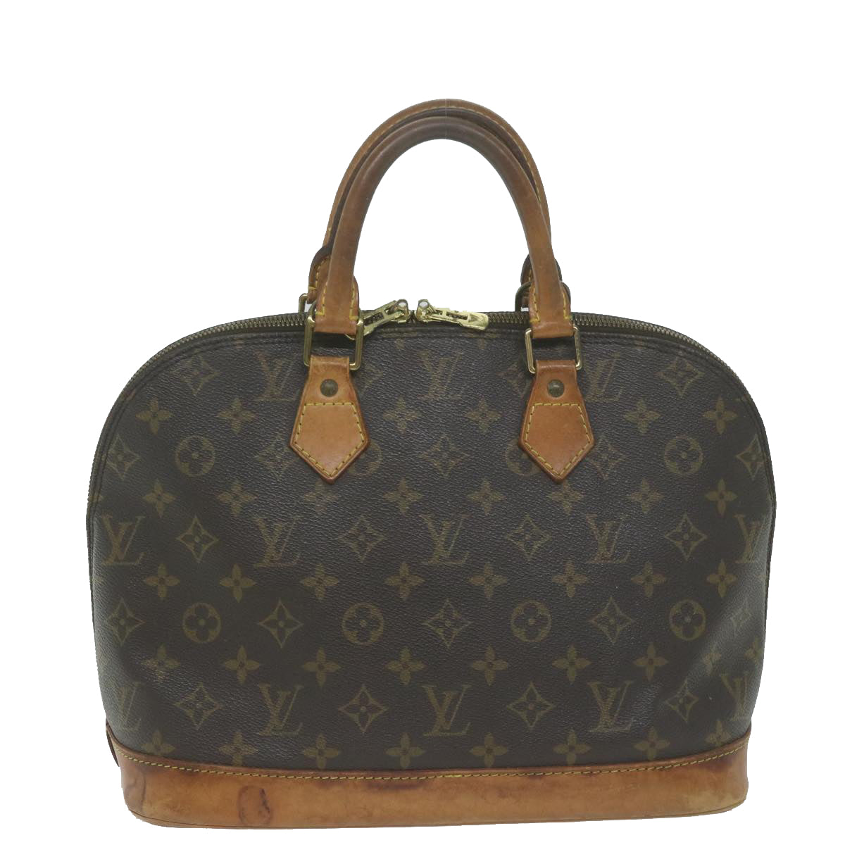 LOUIS VUITTON Monogram Alma Hand Bag M51130 LV Auth 64972
