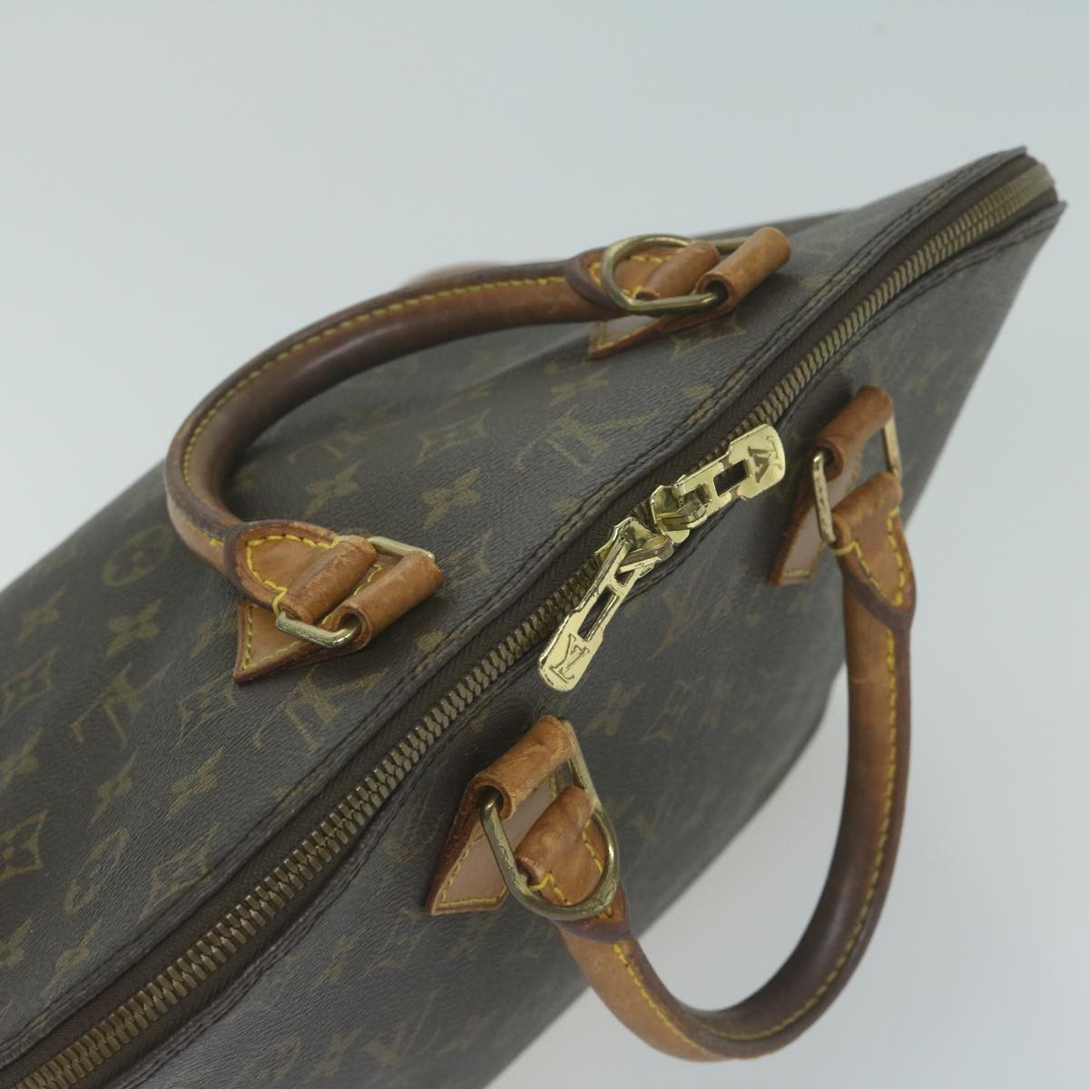 LOUIS VUITTON Monogram Alma Hand Bag M51130 LV Auth 64972
