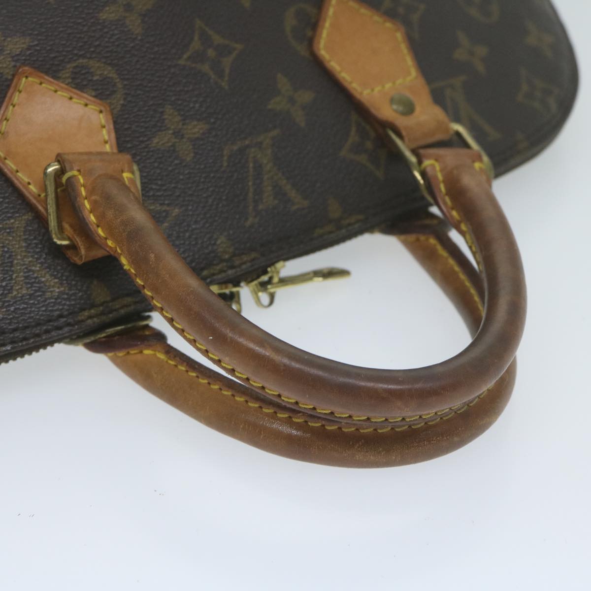 LOUIS VUITTON Monogram Alma Hand Bag M51130 LV Auth 64972