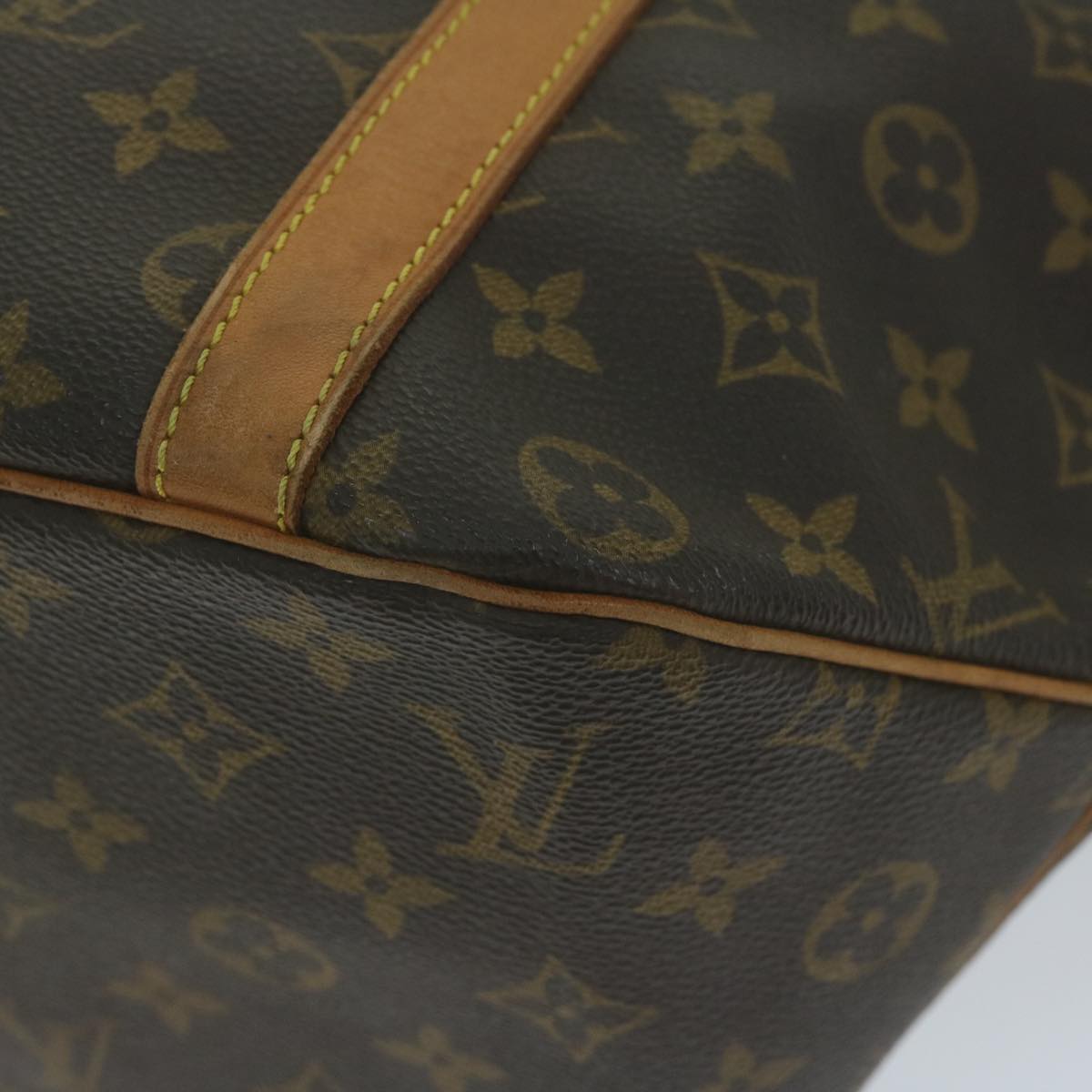 LOUIS VUITTON Monogram Sac Shopping Tote Bag M51108 LV Auth 65004