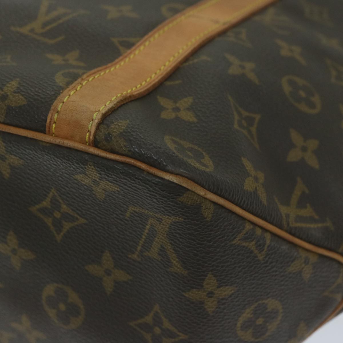 LOUIS VUITTON Monogram Sac Shopping Tote Bag M51108 LV Auth 65004