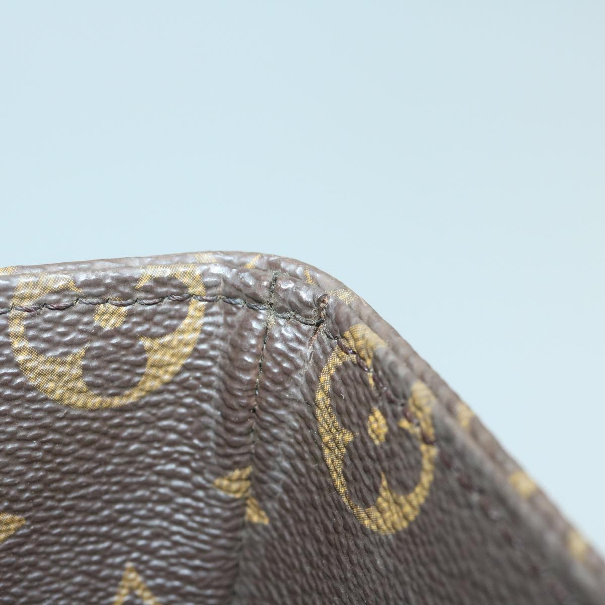 LOUIS VUITTON Monogram Sac Shopping Tote Bag M51108 LV Auth 65004
