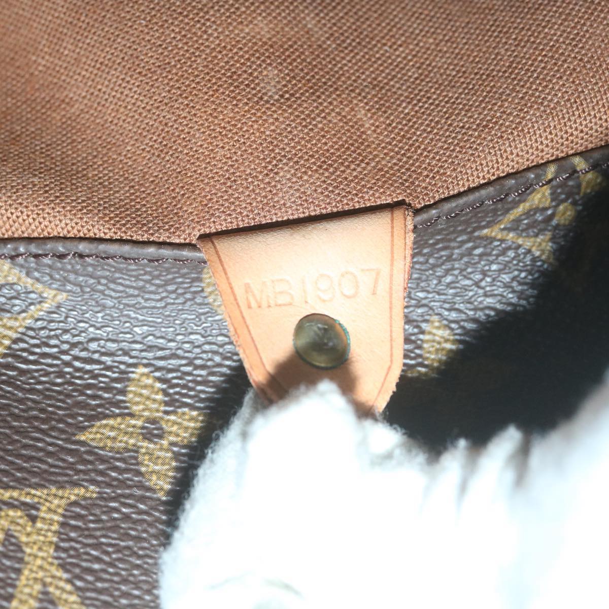LOUIS VUITTON Monogram Sac Shopping Tote Bag M51108 LV Auth 65004