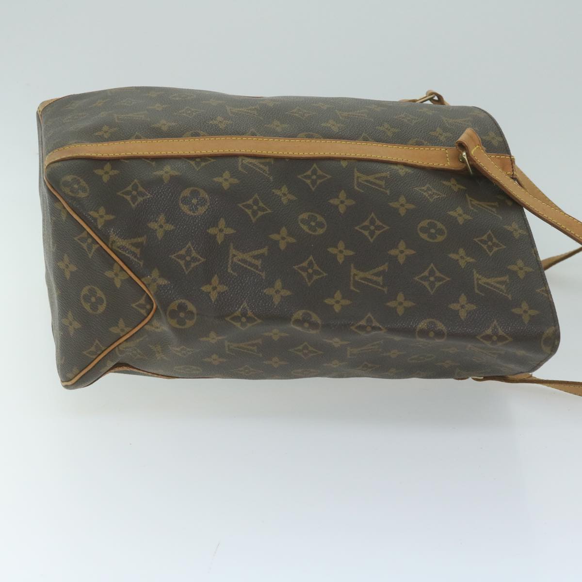 LOUIS VUITTON Monogram Sac Shopping Tote Bag M51108 LV Auth 65004