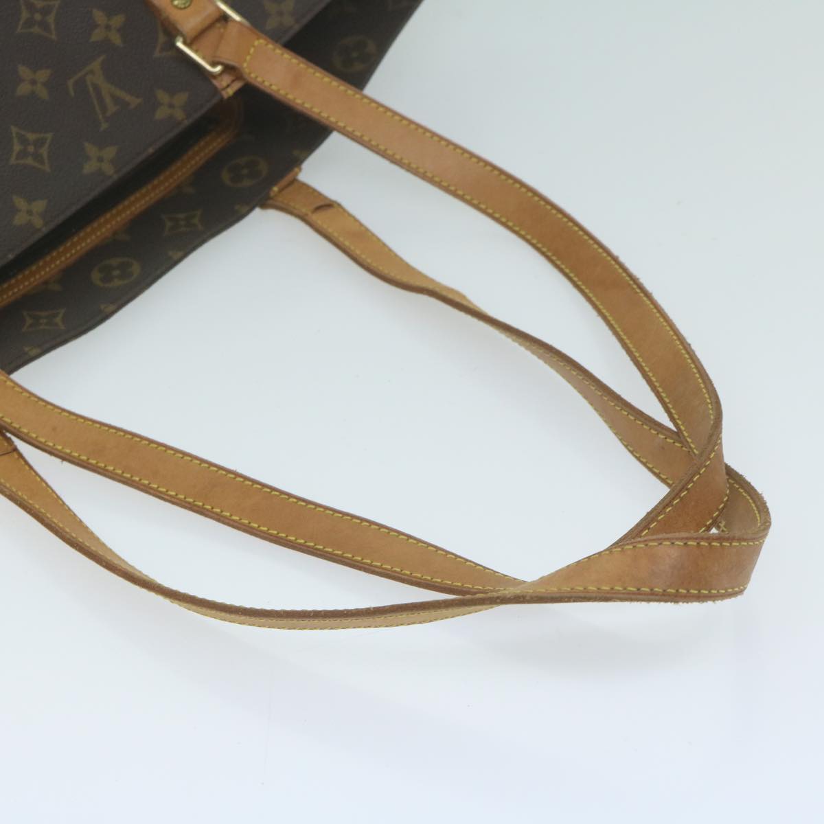 LOUIS VUITTON Monogram Sac Shopping Tote Bag M51108 LV Auth 65004