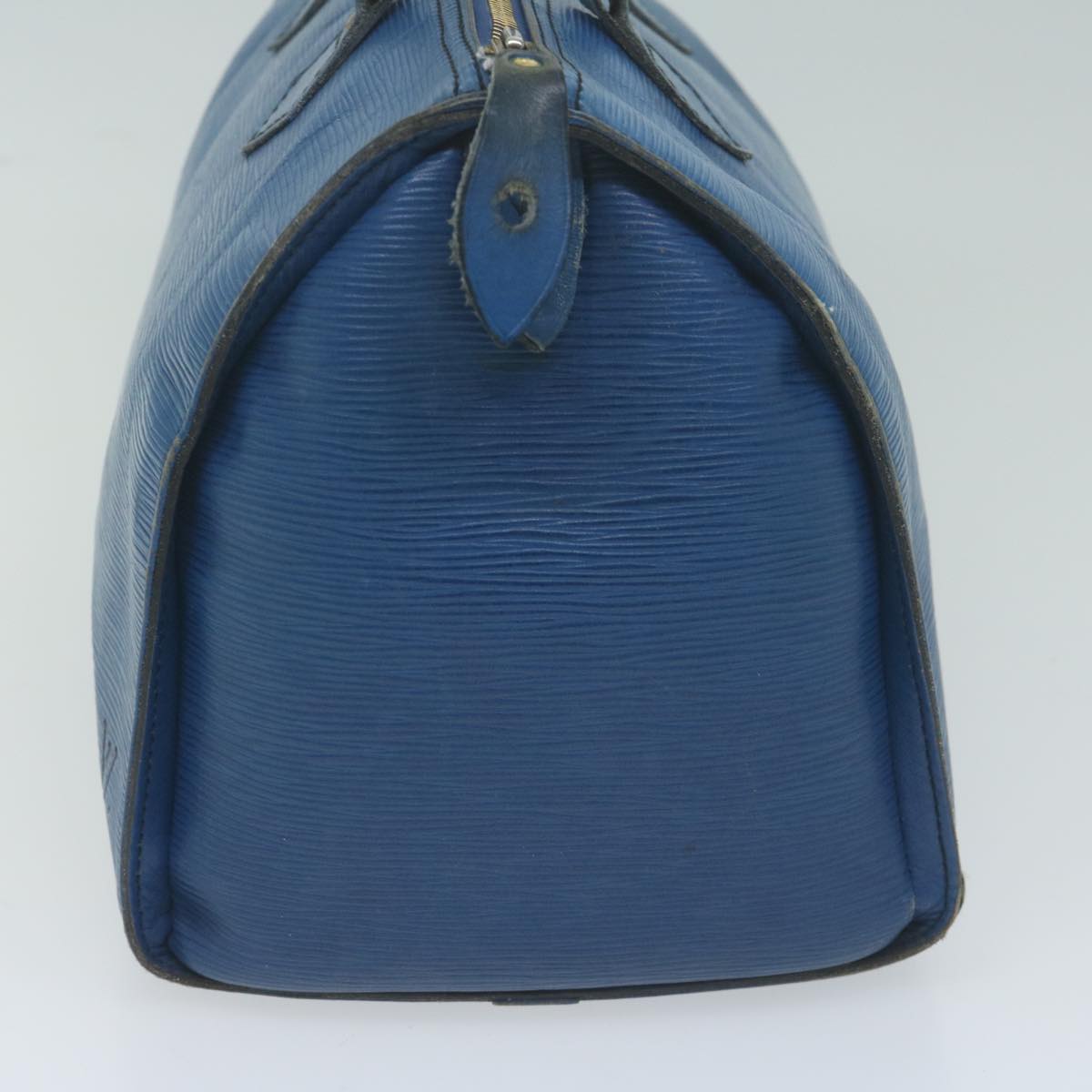 LOUIS VUITTON Epi Speedy 30 Hand Bag Toledo Blue M43005 LV Auth 65008