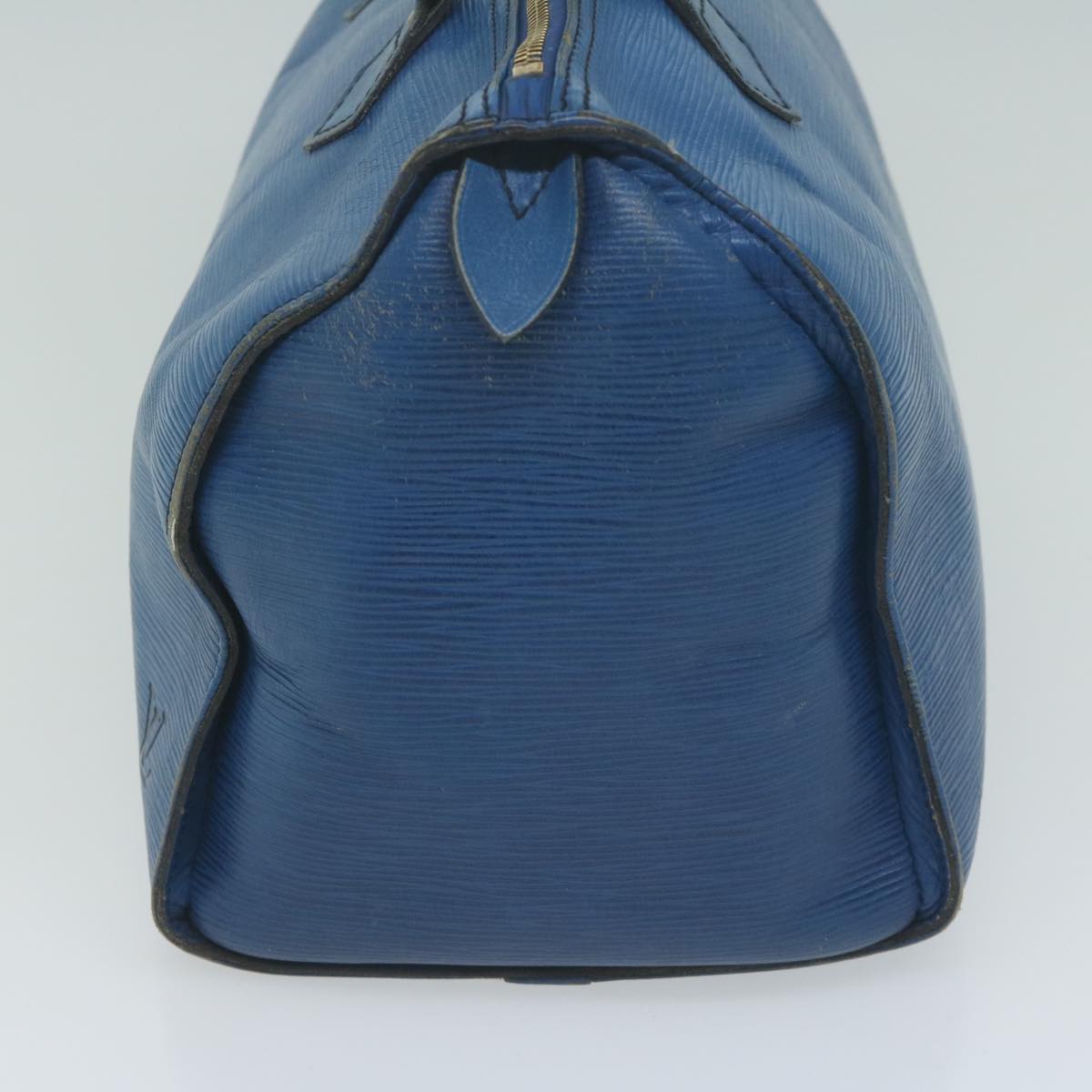 LOUIS VUITTON Epi Speedy 30 Hand Bag Toledo Blue M43005 LV Auth 65008