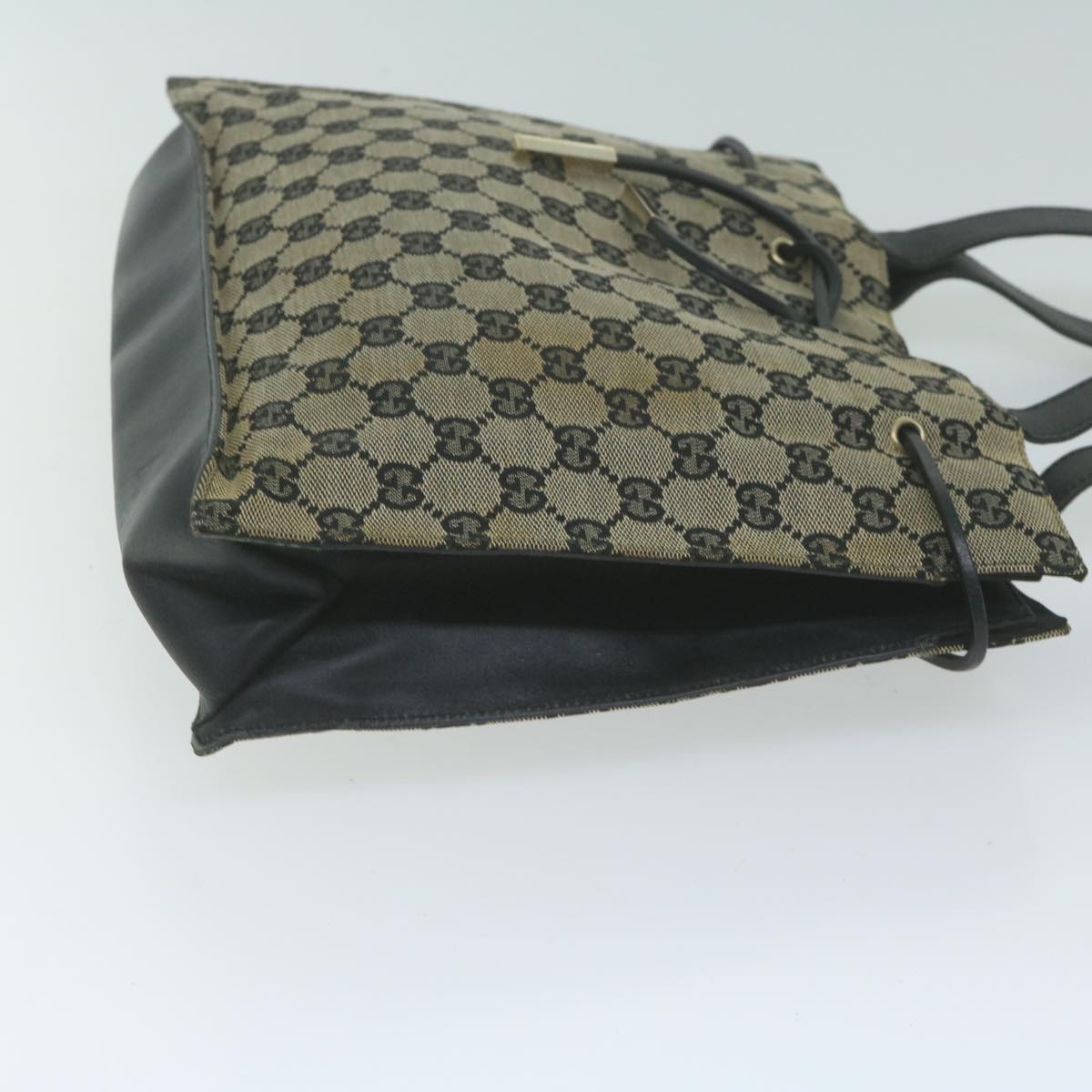 GUCCI GG Canvas Tote Bag Beige 002 1053 Auth 65018