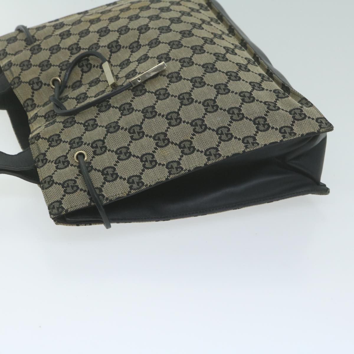 GUCCI GG Canvas Tote Bag Beige 002 1053 Auth 65018