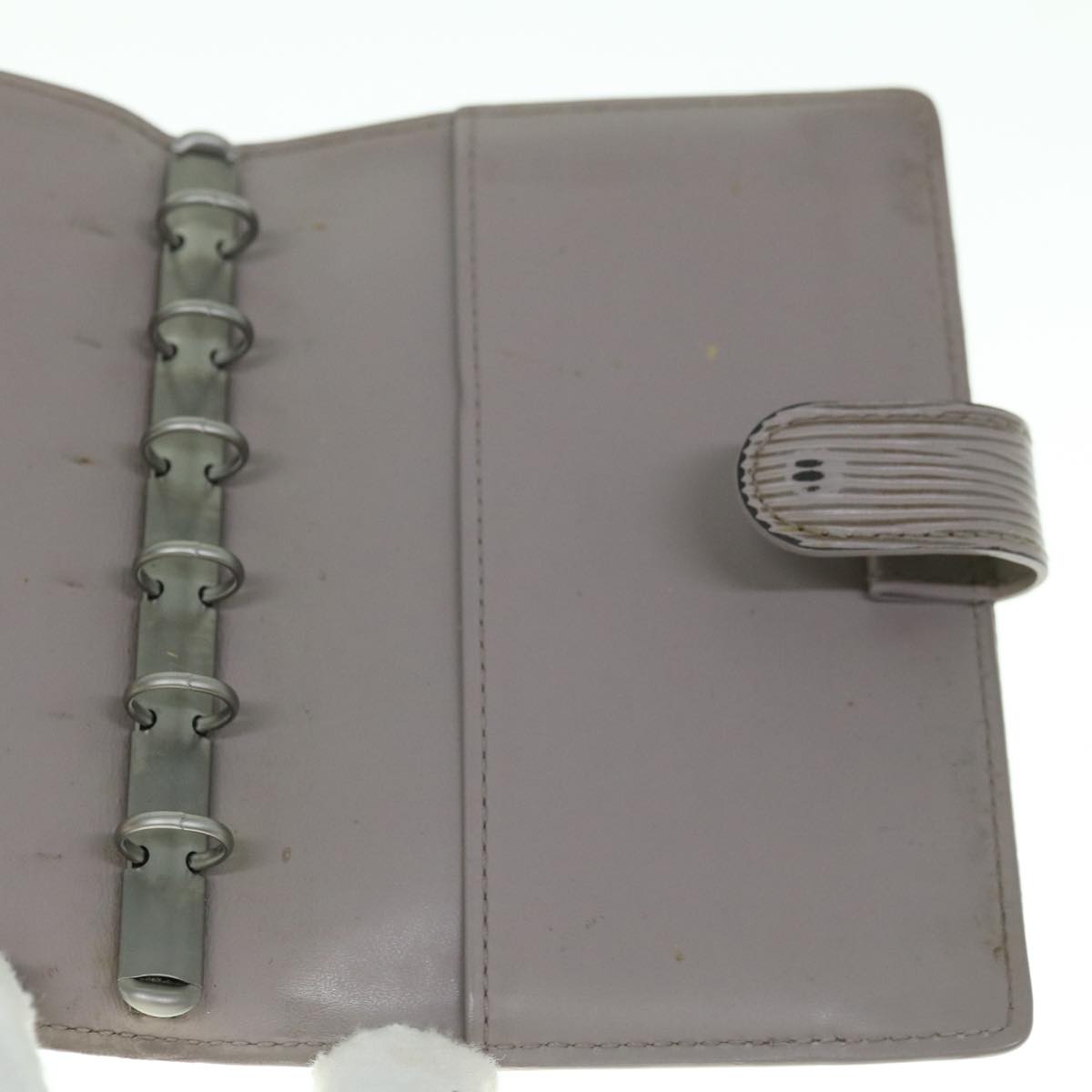 LOUIS VUITTON Epi Agenda PM Day Planner Cover Lilac R2005B LV Auth 65179A