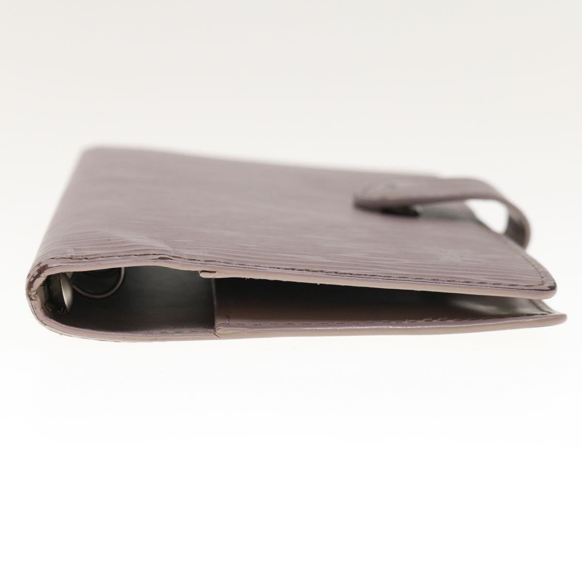 LOUIS VUITTON Epi Agenda PM Day Planner Cover Lilac R2005B LV Auth 65179A