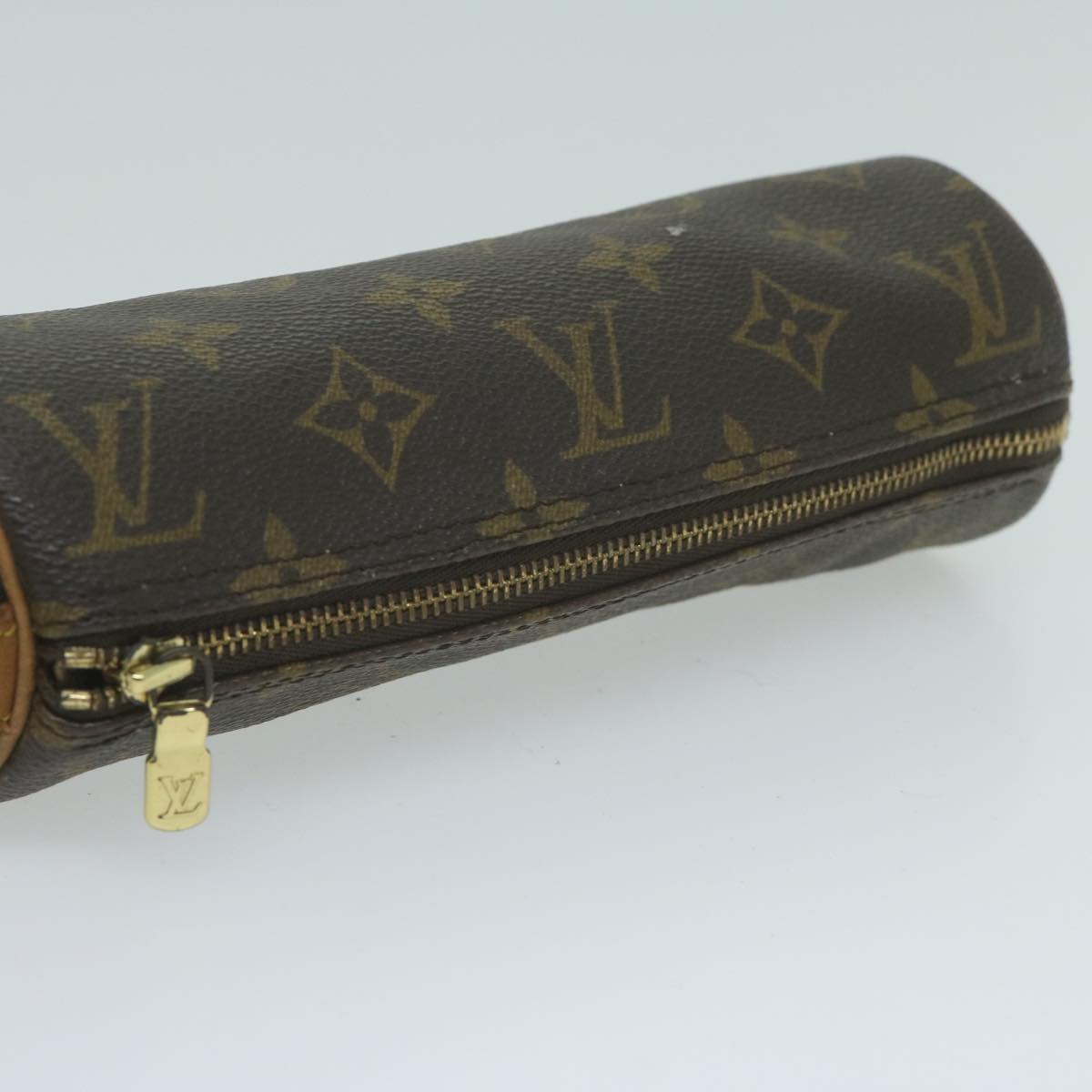 LOUIS VUITTON Monogram Trousse Rondo Pouch M47630 LV Auth 65188