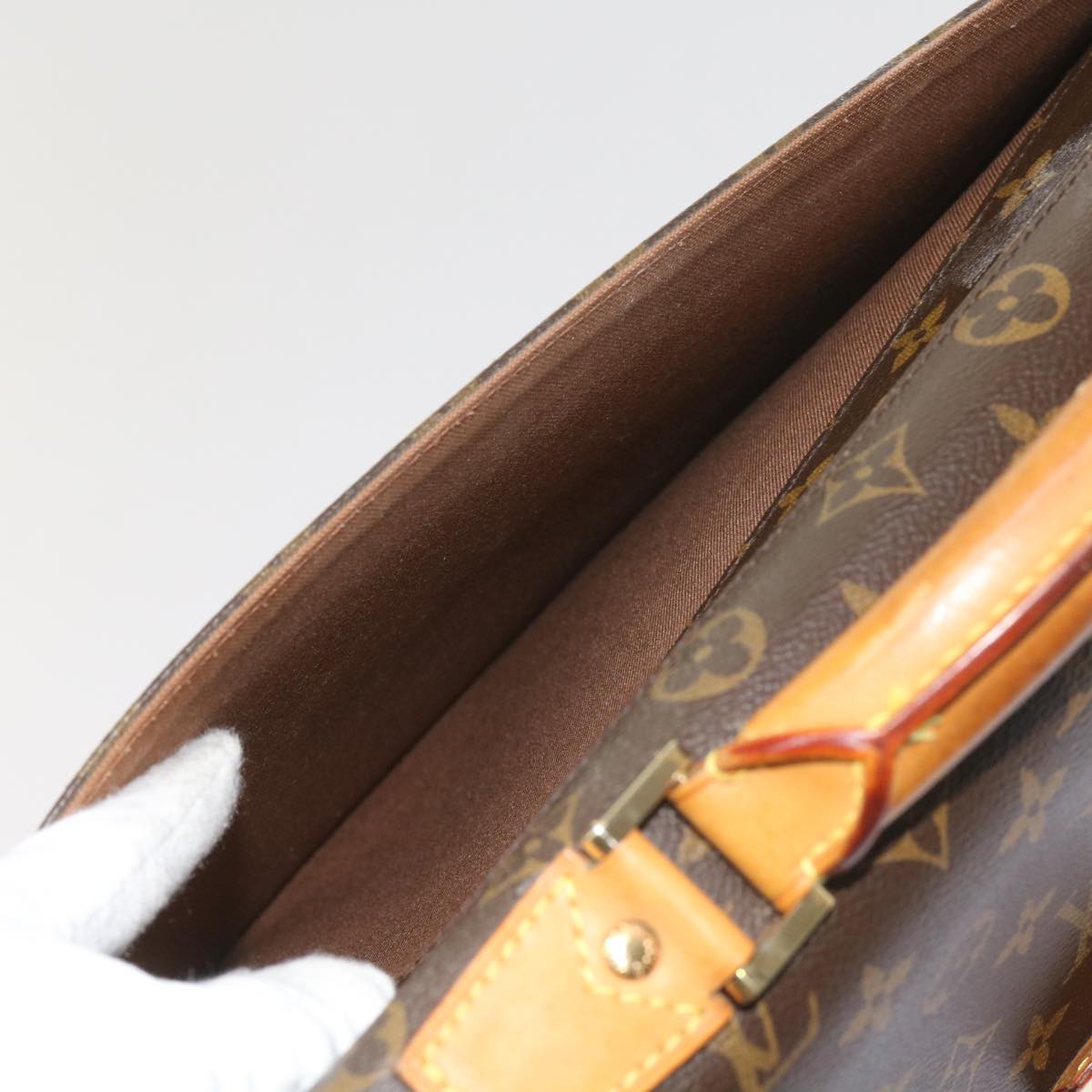 LOUIS VUITTON Monogram Laguito Business Bag M53026 LV Auth 65204