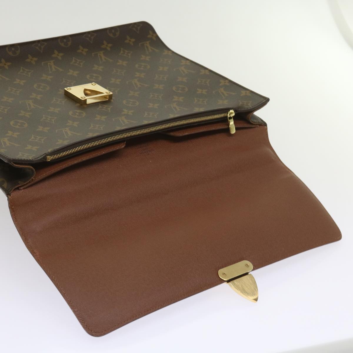 LOUIS VUITTON Monogram Laguito Business Bag M53026 LV Auth 65204
