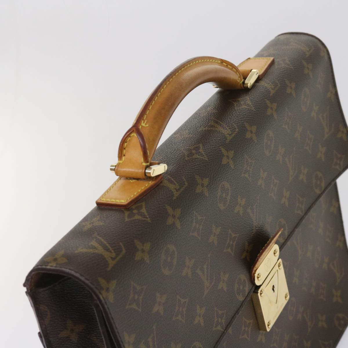 LOUIS VUITTON Monogram Laguito Business Bag M53026 LV Auth 65204