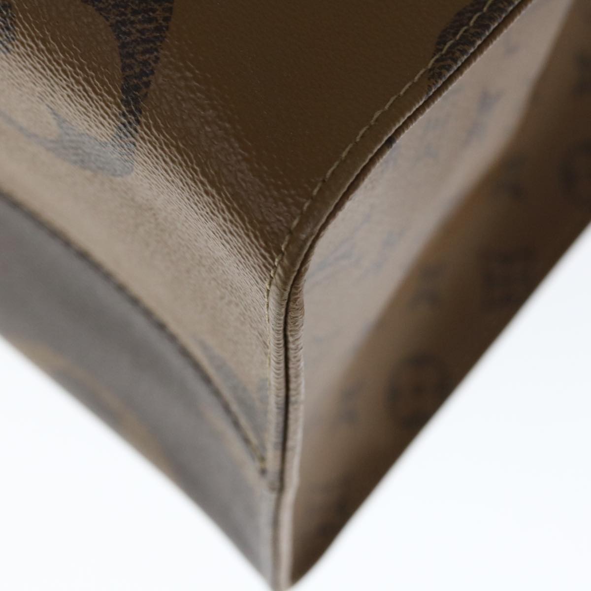 LOUIS VUITTON Monogram Reverse Giant On The Go GM Tote Bag M45320 Auth 65248SAV