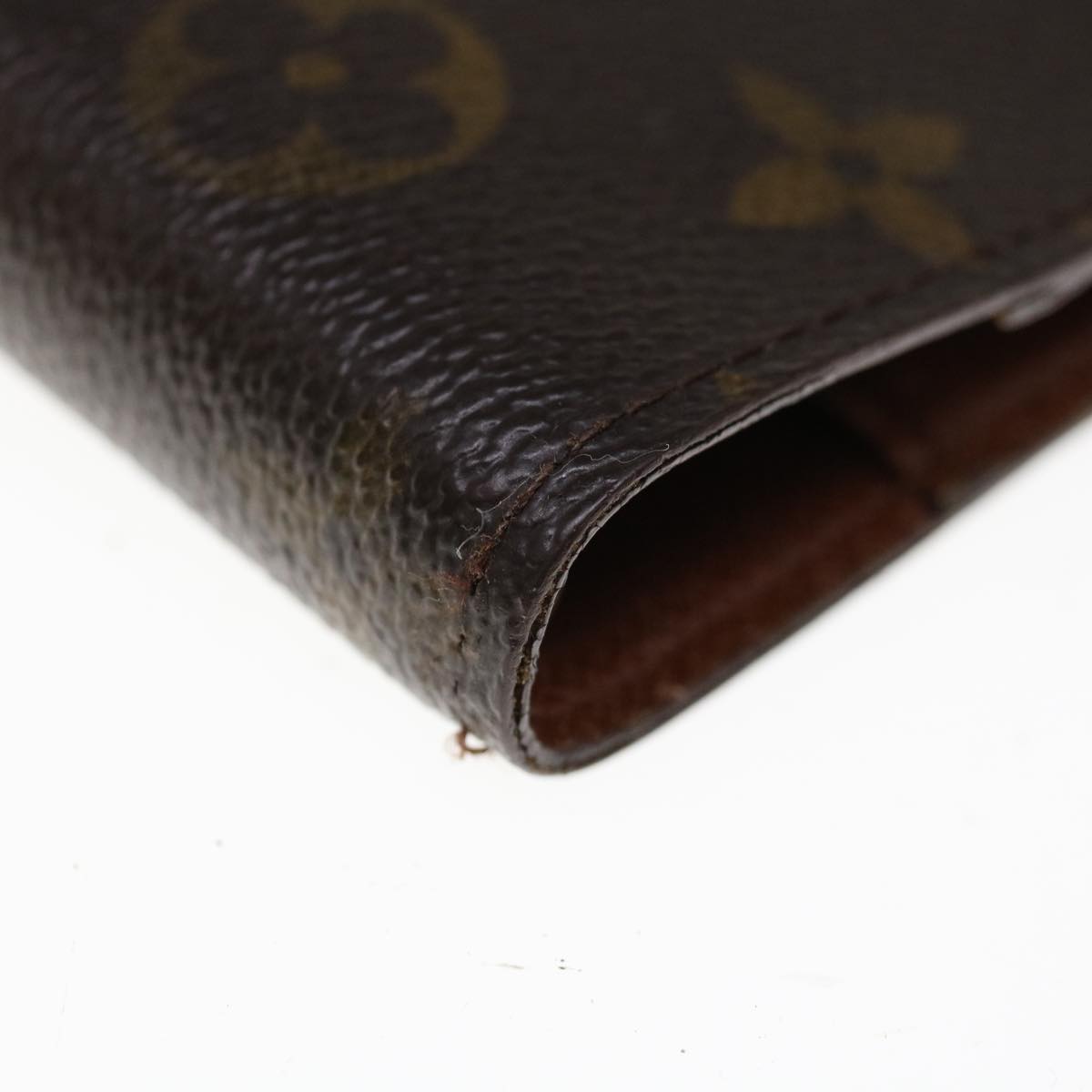 LOUIS VUITTON Monogram Agenda PM Day Planner Cover R20005 LV Auth 65348