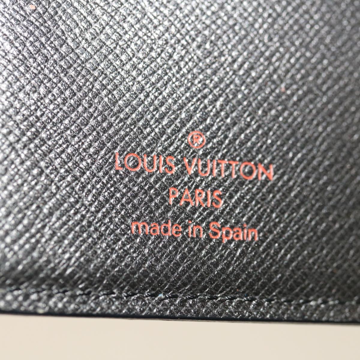 LOUIS VUITTON Epi Agenda PM Day Planner Cover Blue R20055 LV Auth 65349