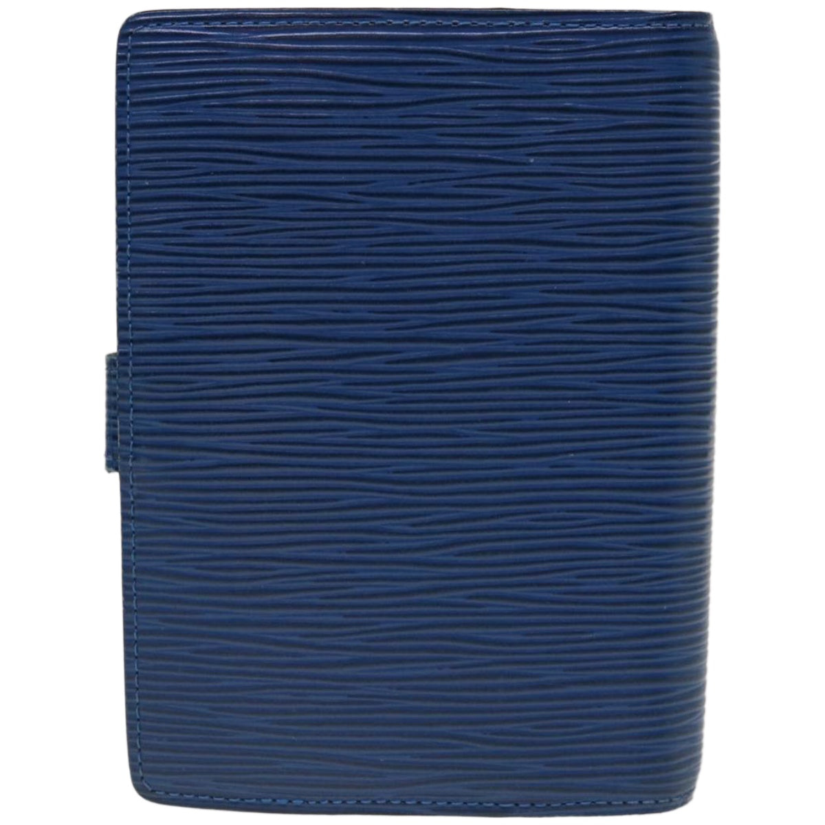 LOUIS VUITTON Epi Agenda PM Day Planner Cover Blue R20055 LV Auth 65349