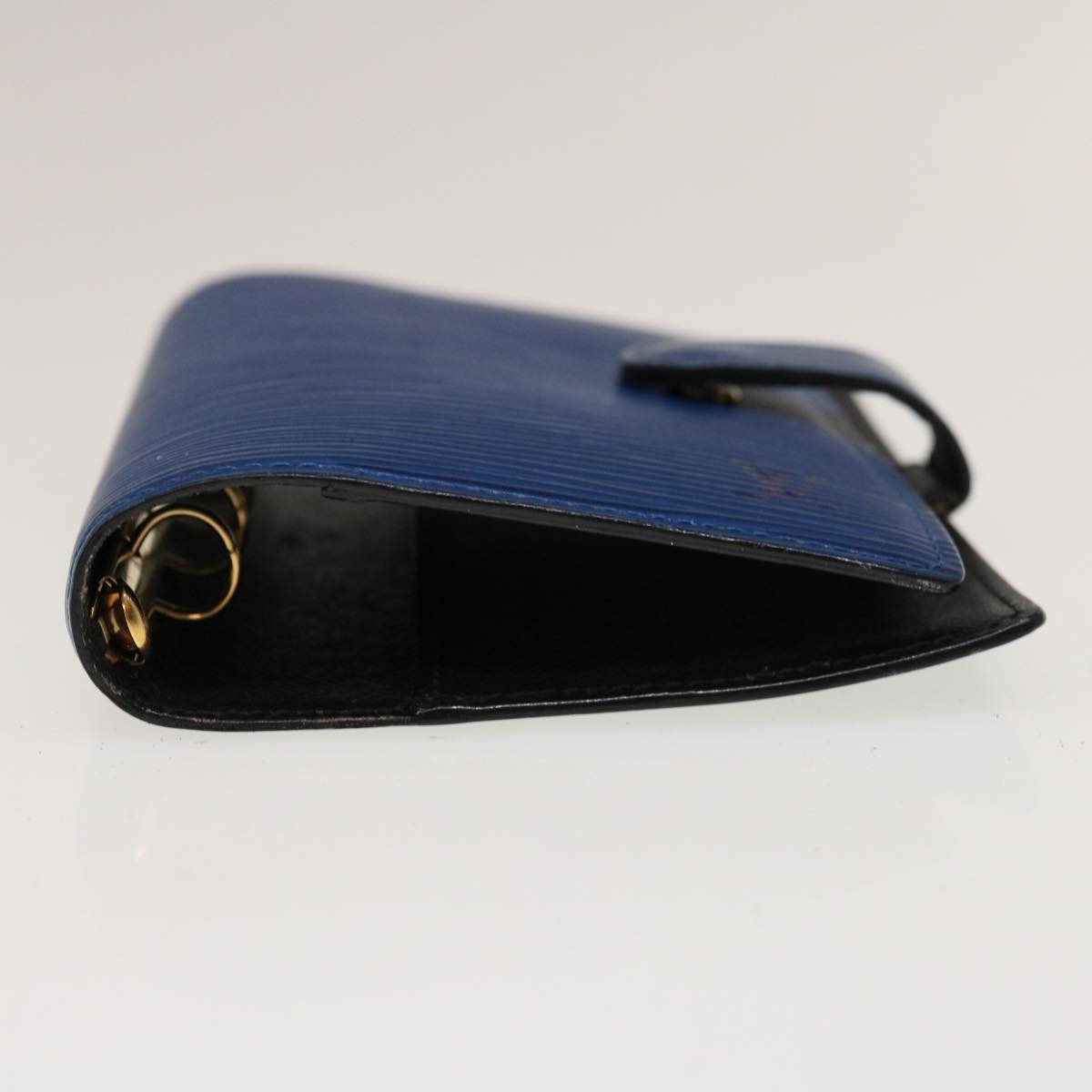 LOUIS VUITTON Epi Agenda PM Day Planner Cover Blue R20055 LV Auth 65349