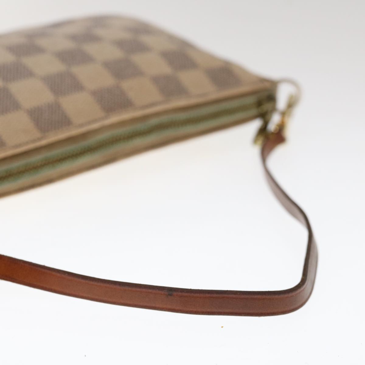 LOUIS VUITTON Damier Azur Pochette Accessoires Pouch N51986 LV Auth 65457