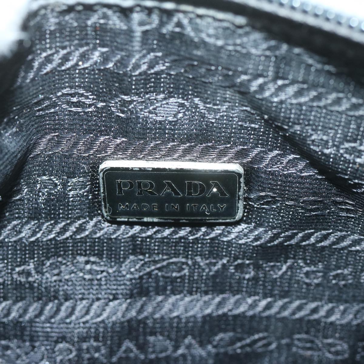 PRADA Pouch Nylon Pink Auth 65462