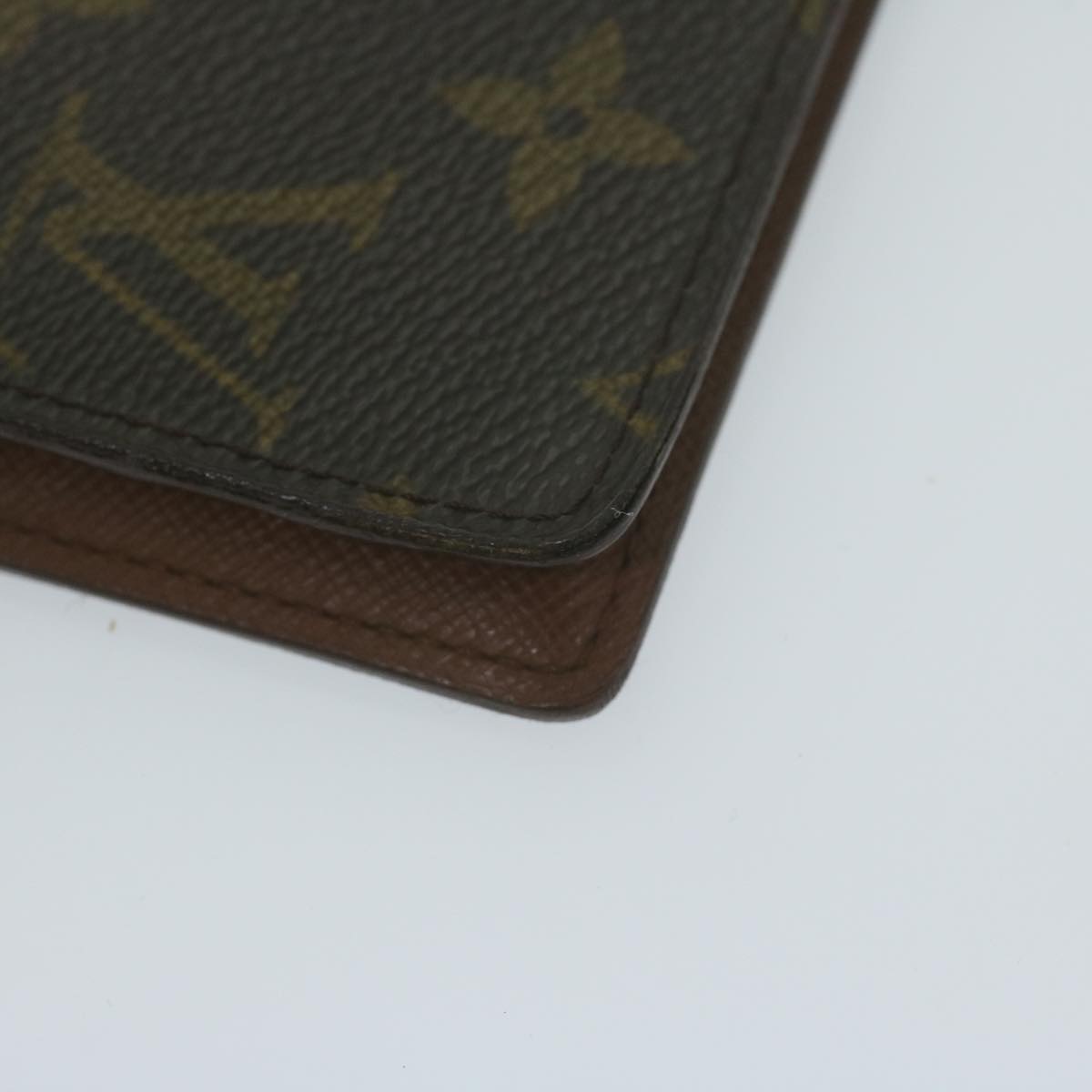LOUIS VUITTON Monogram Agenda GM Day Planner Cover R20006 LV Auth 65614A