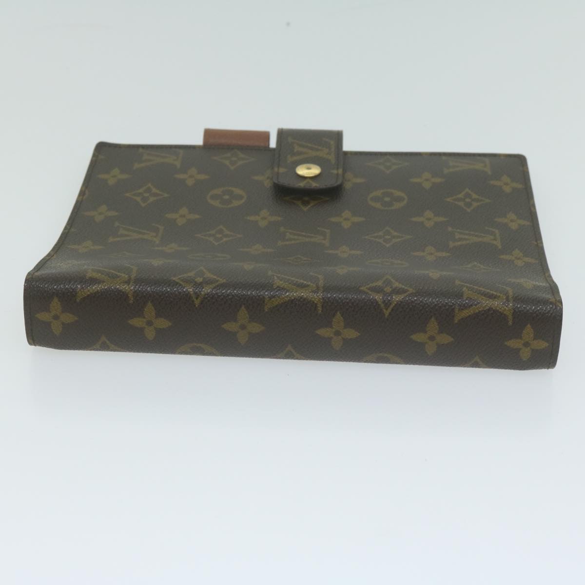 LOUIS VUITTON Monogram Agenda GM Day Planner Cover R20006 LV Auth 65614A