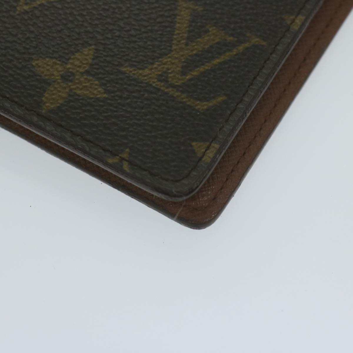 LOUIS VUITTON Monogram Agenda GM Day Planner Cover R20006 LV Auth 65614A
