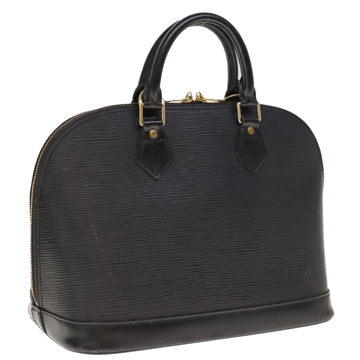 LOUIS VUITTON Epi Alma Hand Bag Black M52142 LV Auth 65691