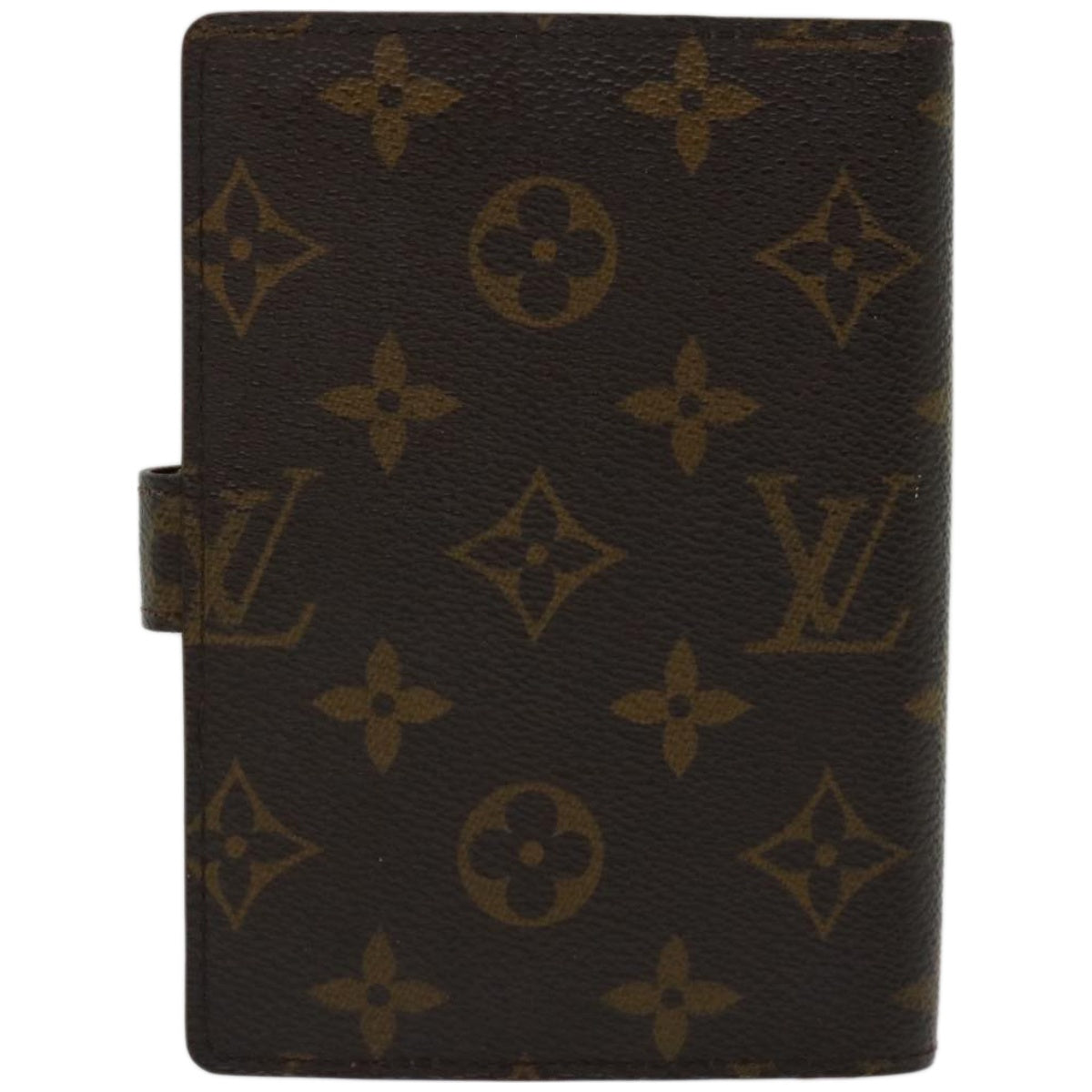 LOUIS VUITTON Monogram Agenda PM Day Planner Cover R20005 LV Auth 66256