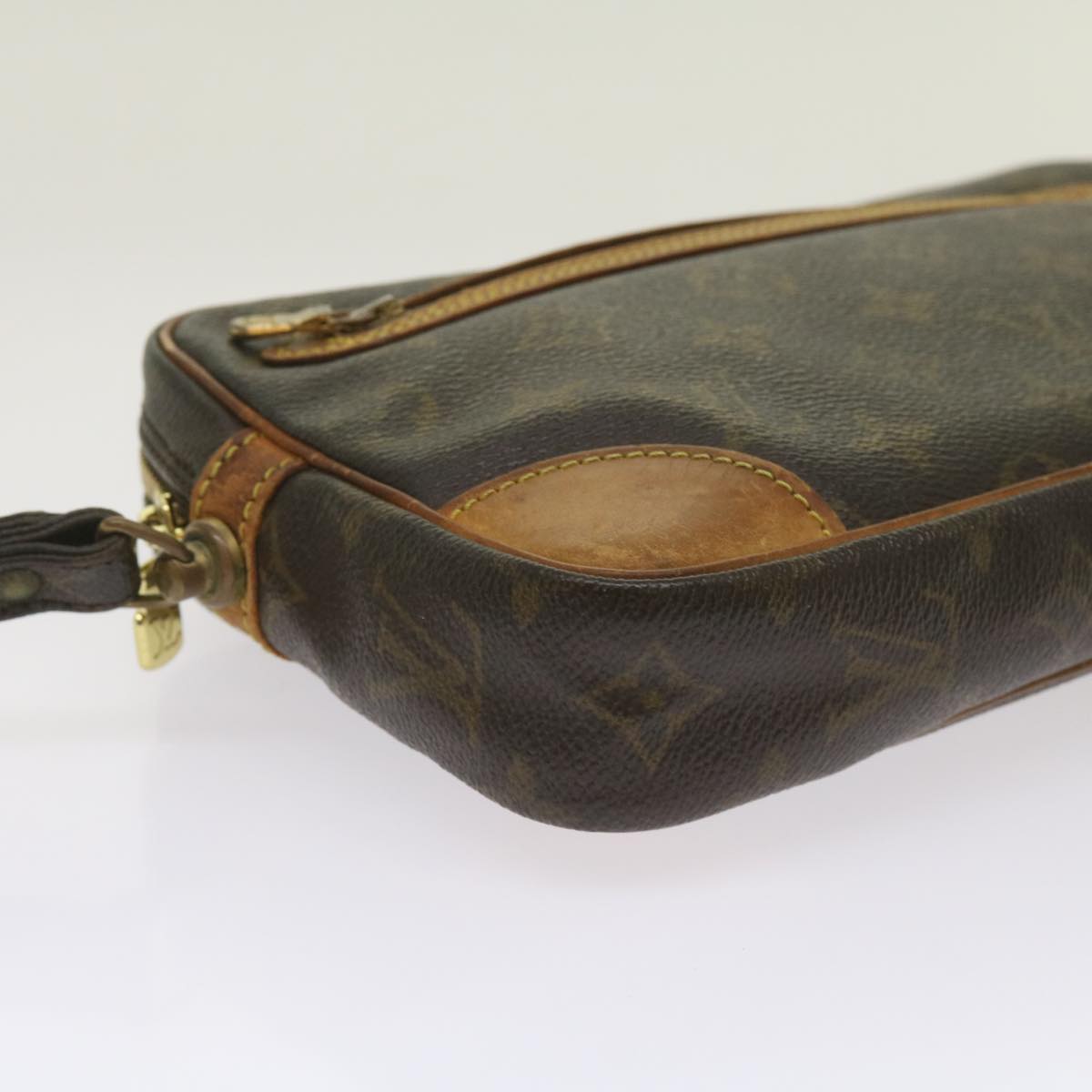 LOUIS VUITTON Monogram Marly Dragonne GM Clutch Bag M51825 LV Auth 66331