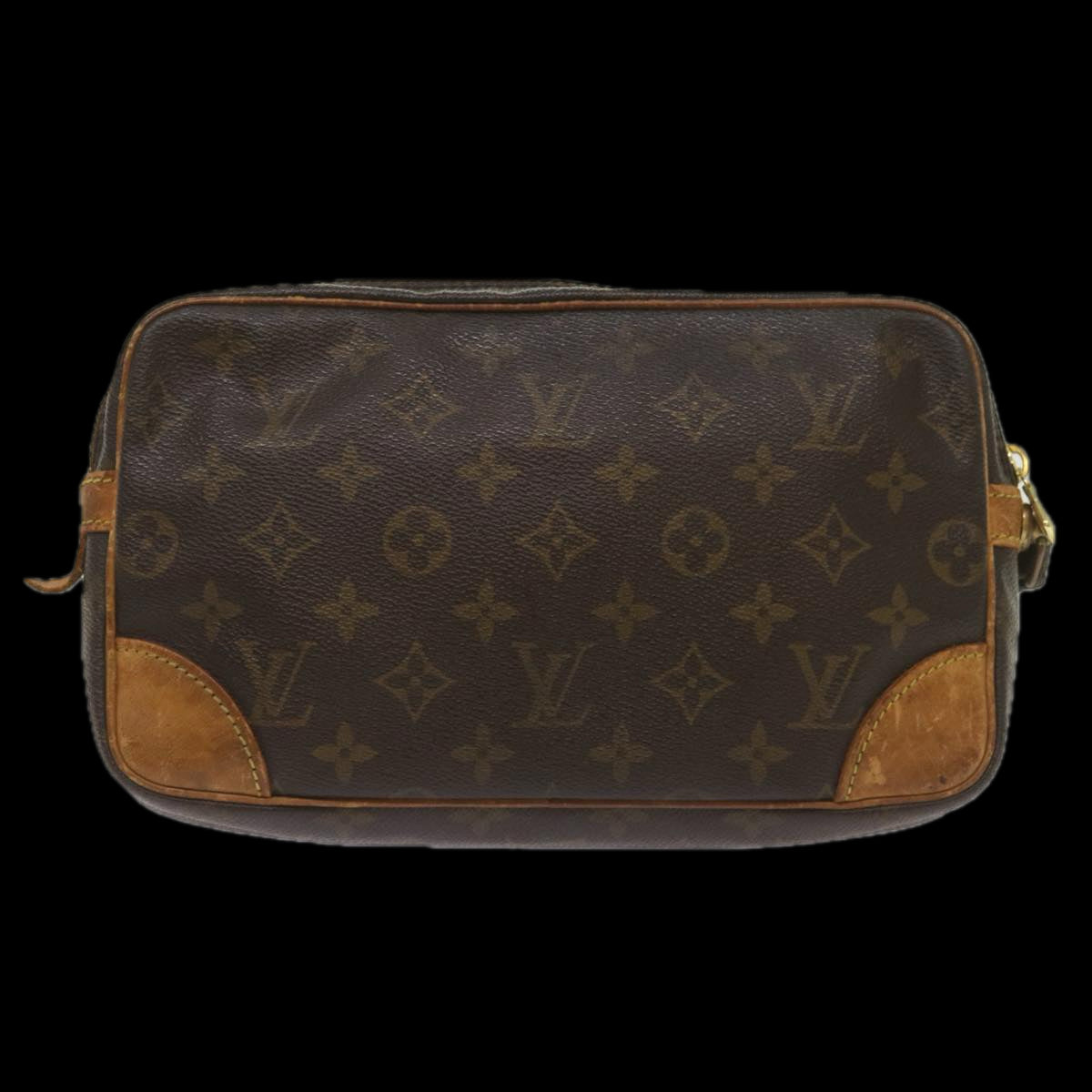LOUIS VUITTON Monogram Marly Dragonne GM Clutch Bag M51825 LV Auth 66331