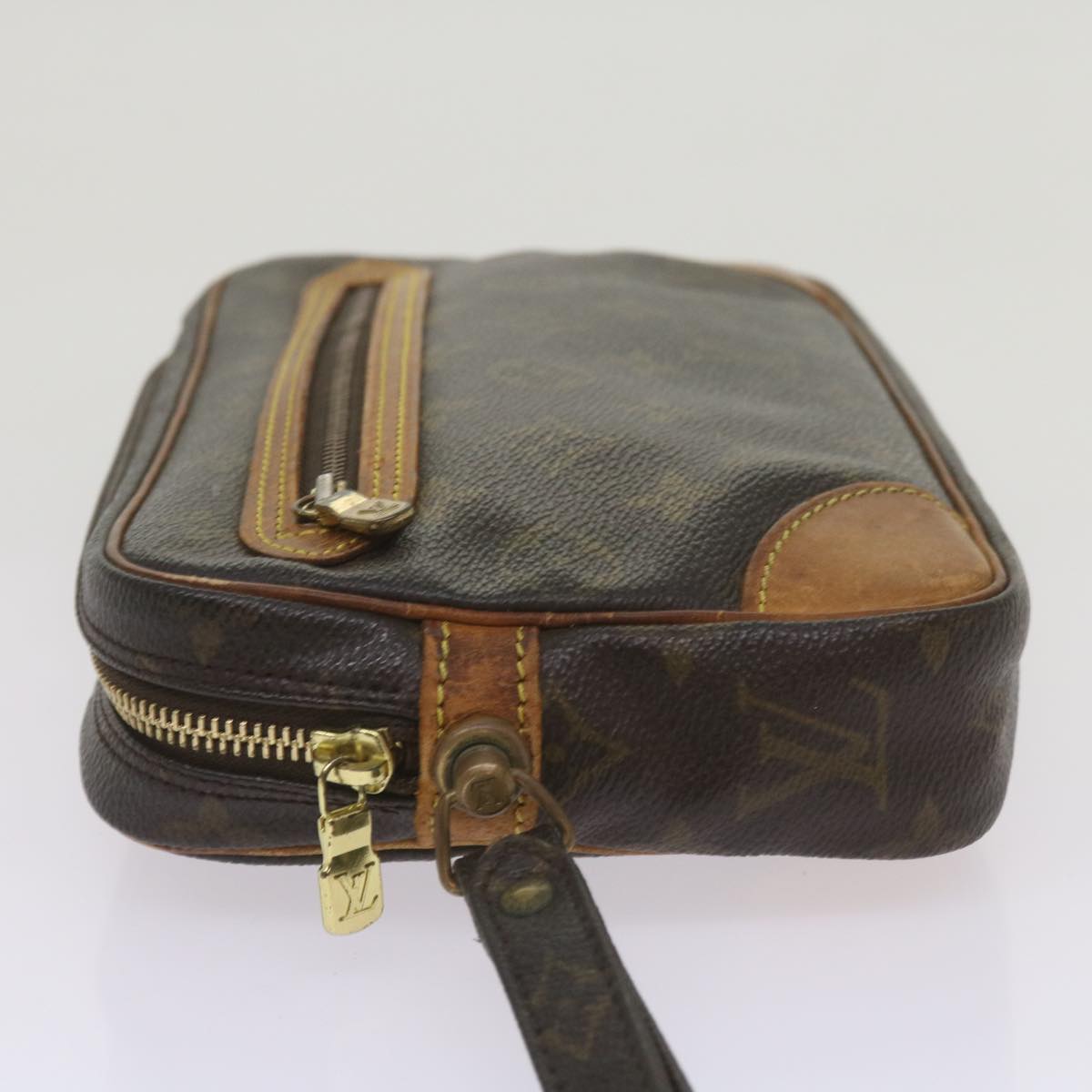 LOUIS VUITTON Monogram Marly Dragonne GM Clutch Bag M51825 LV Auth 66331