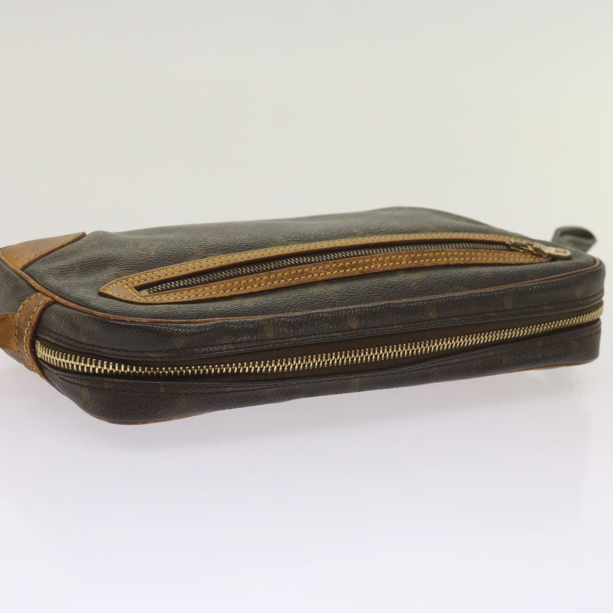 LOUIS VUITTON Monogram Marly Dragonne GM Clutch Bag M51825 LV Auth 66331