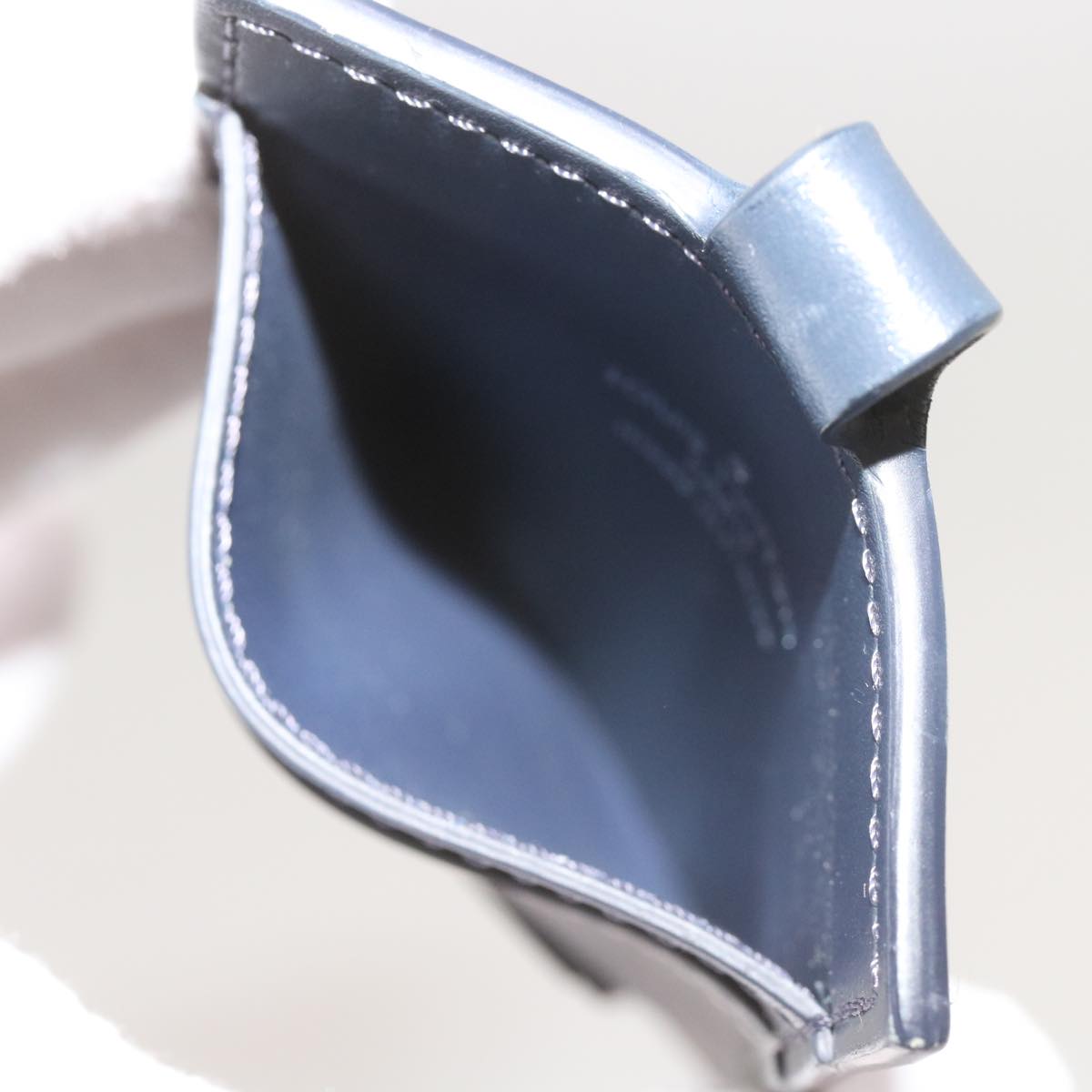 LOUIS VUITTON Monogram Satellite Alpha Pouch Silver M44178 LV Auth 66459SAM