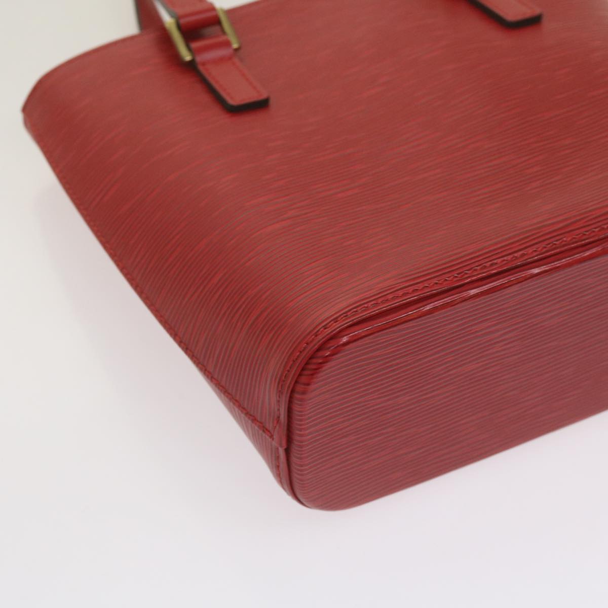 LOUIS VUITTON Epi Vavin PM Tote Bag SPO 2way Red LV Auth 66533SAV