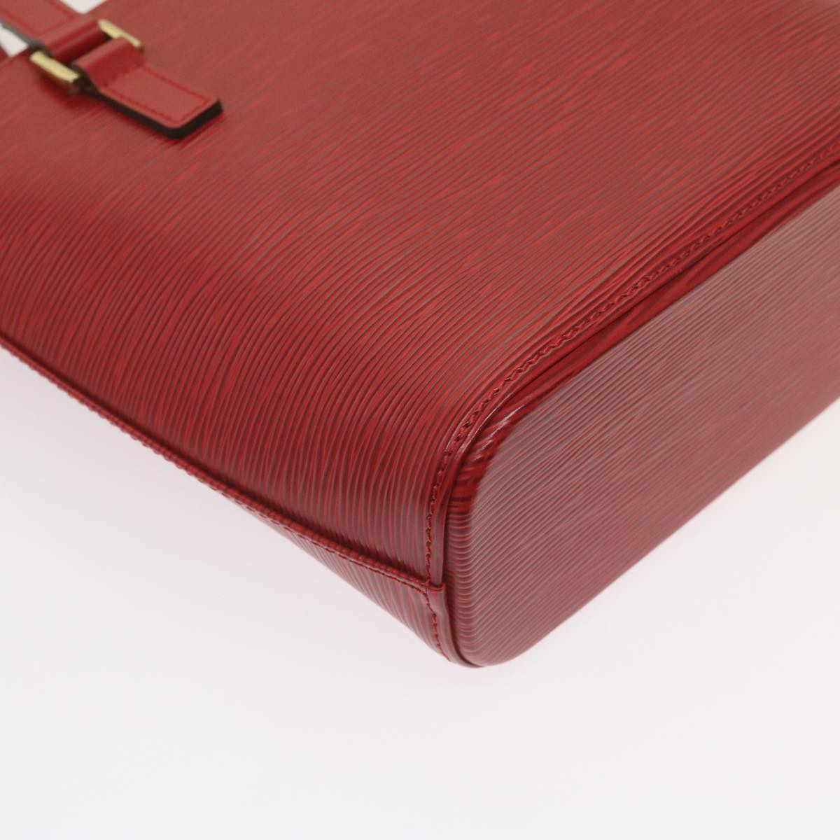 LOUIS VUITTON Epi Vavin PM Tote Bag SPO 2way Red LV Auth 66533SAV
