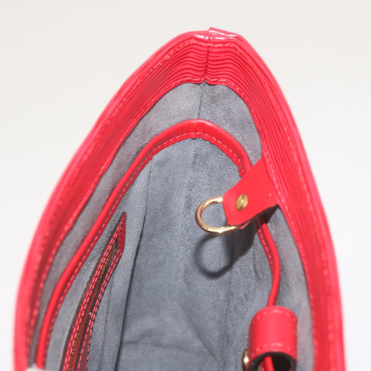 LOUIS VUITTON Epi Vavin PM Tote Bag SPO 2way Red LV Auth 66533SAV