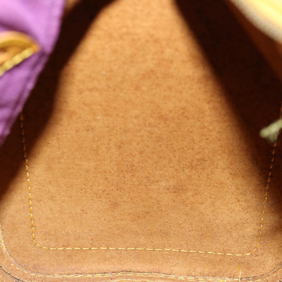 LOUIS VUITTON Epi Speedy 25 Hand Bag Tassili Yellow M43019 LV Auth 66583