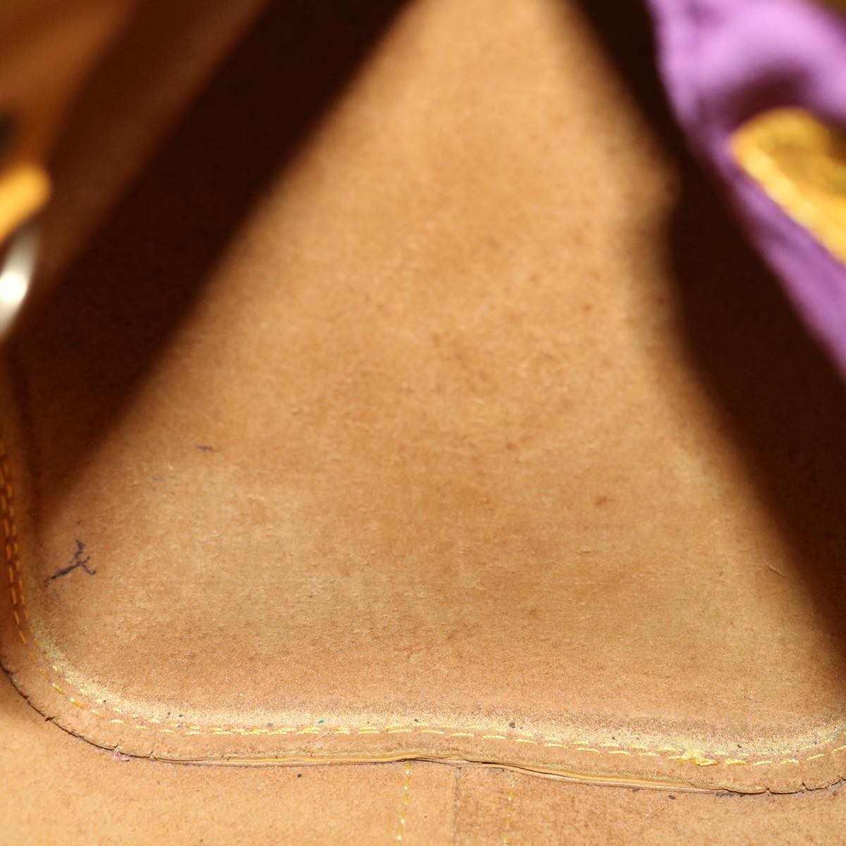 LOUIS VUITTON Epi Speedy 25 Hand Bag Tassili Yellow M43019 LV Auth 66583