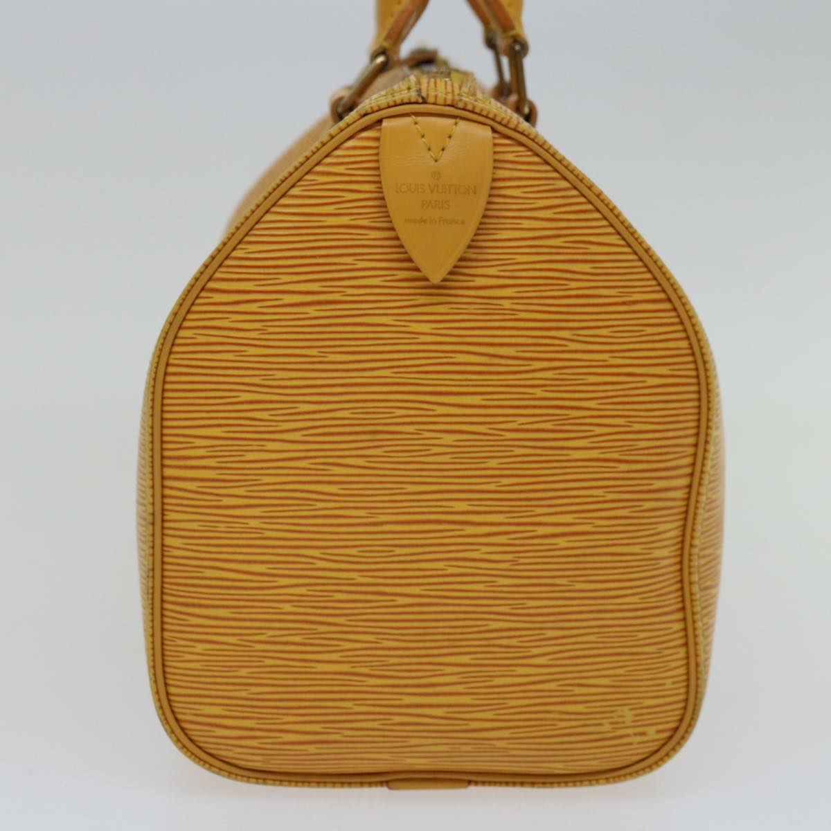 LOUIS VUITTON Epi Speedy 25 Hand Bag Tassili Yellow M43019 LV Auth 66583