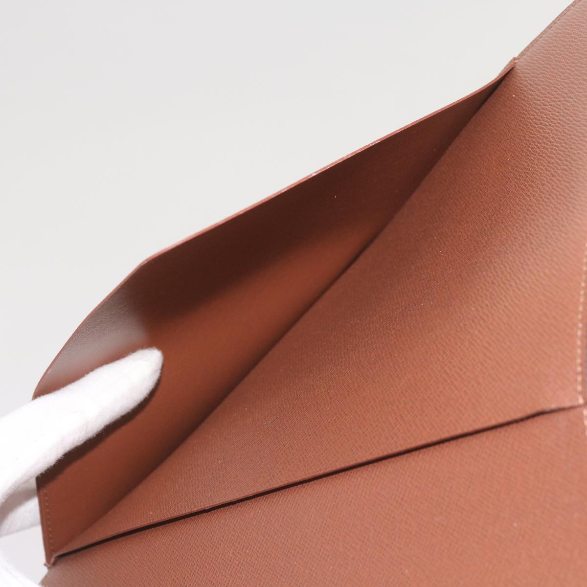 LOUIS VUITTON Monogram Agenda Bureau Day Planner Cover R20100 LV Auth 66633