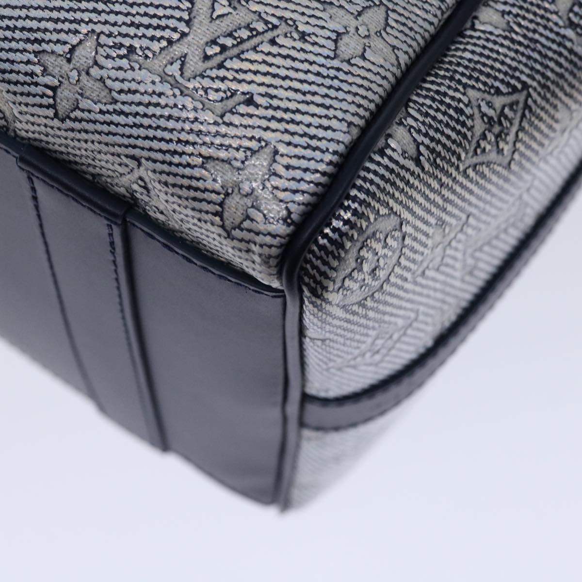 LOUIS VUITTON Laminated Jacquard Keepall Bandouliere 45 Bag M22923 Auth 66710SM