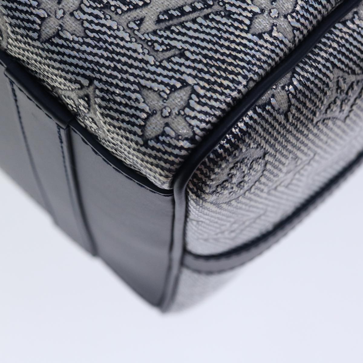 LOUIS VUITTON Laminated Jacquard Keepall Bandouliere 45 Bag M22923 Auth 66710SM