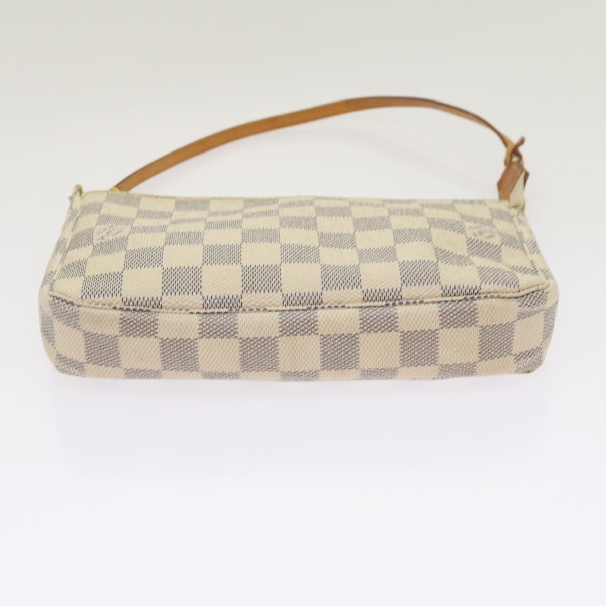 LOUIS VUITTON Damier Azur Pochette Accessoires Pouch N51986 LV Auth 66973