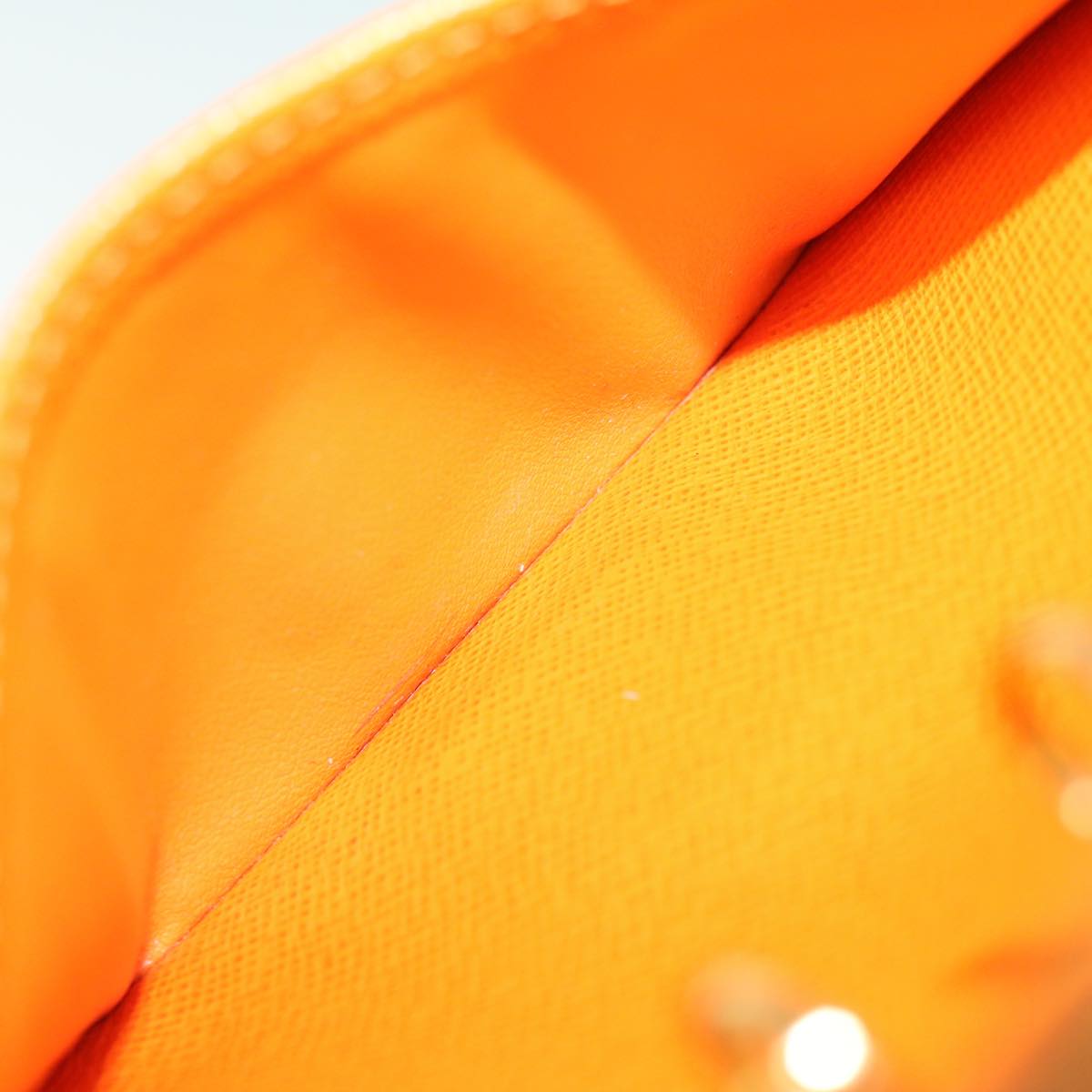 LOUIS VUITTON Monogram Agenda Koala PM Cover Orange R21015 LV Auth 67093