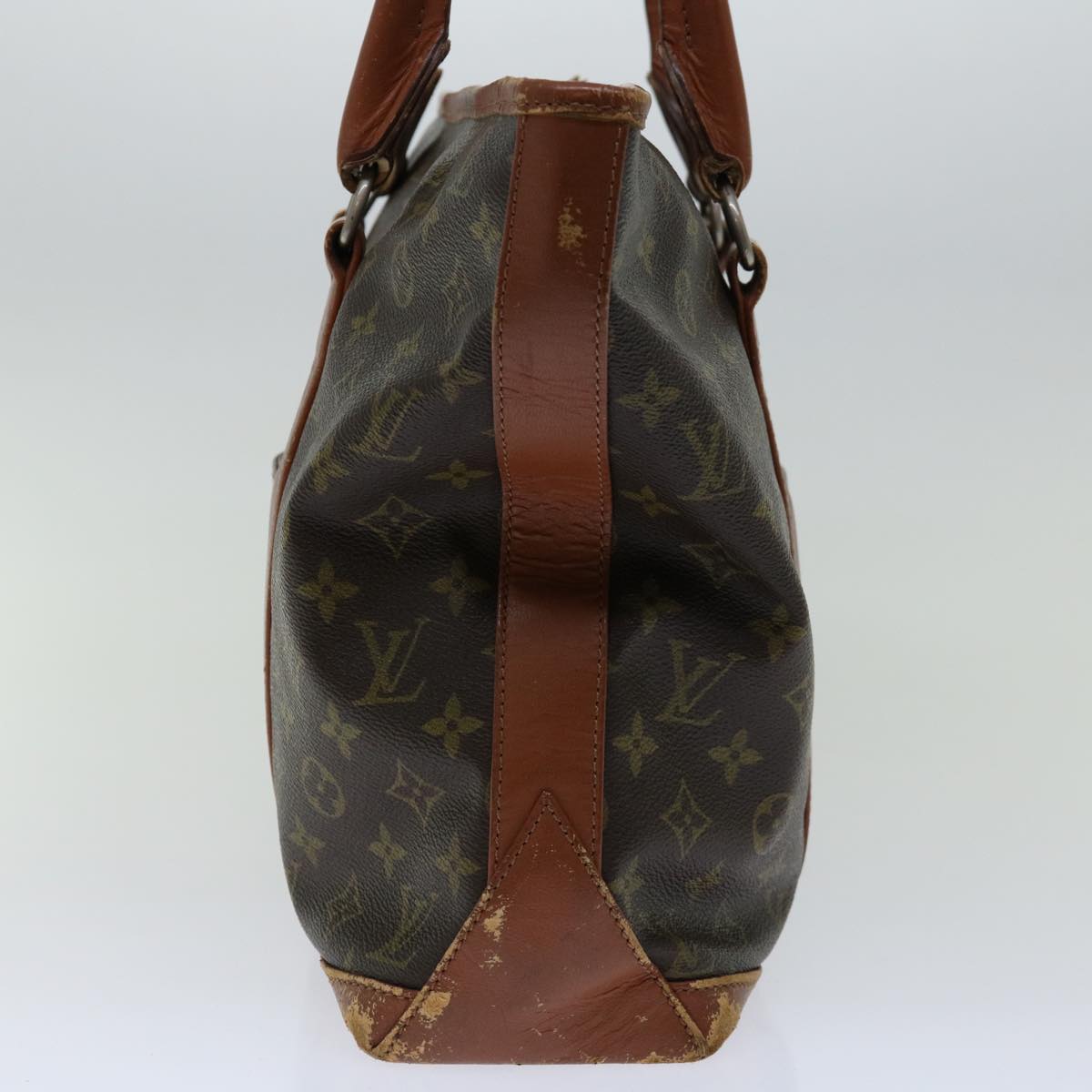LOUIS VUITTON Monogram Sac Weekend PM Tote Bag M42425 LV Auth 67099