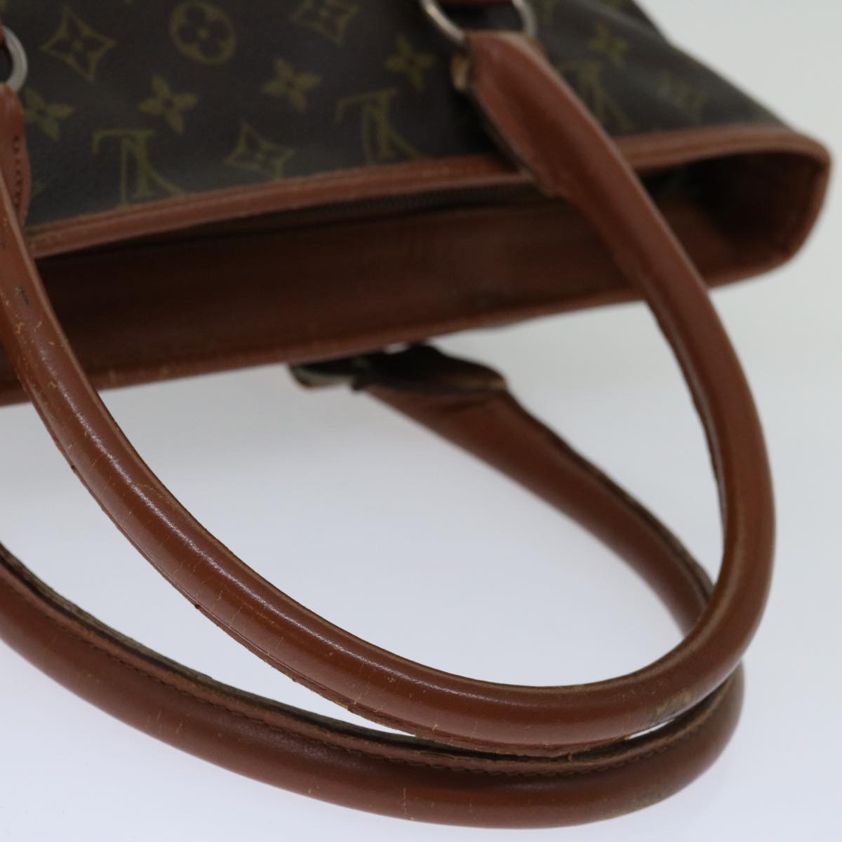 LOUIS VUITTON Monogram Sac Weekend PM Tote Bag M42425 LV Auth 67099