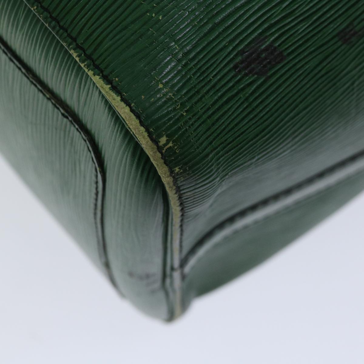 LOUIS VUITTON Epi Keepall 45 Boston Bag Green M42974 LV Auth 67150